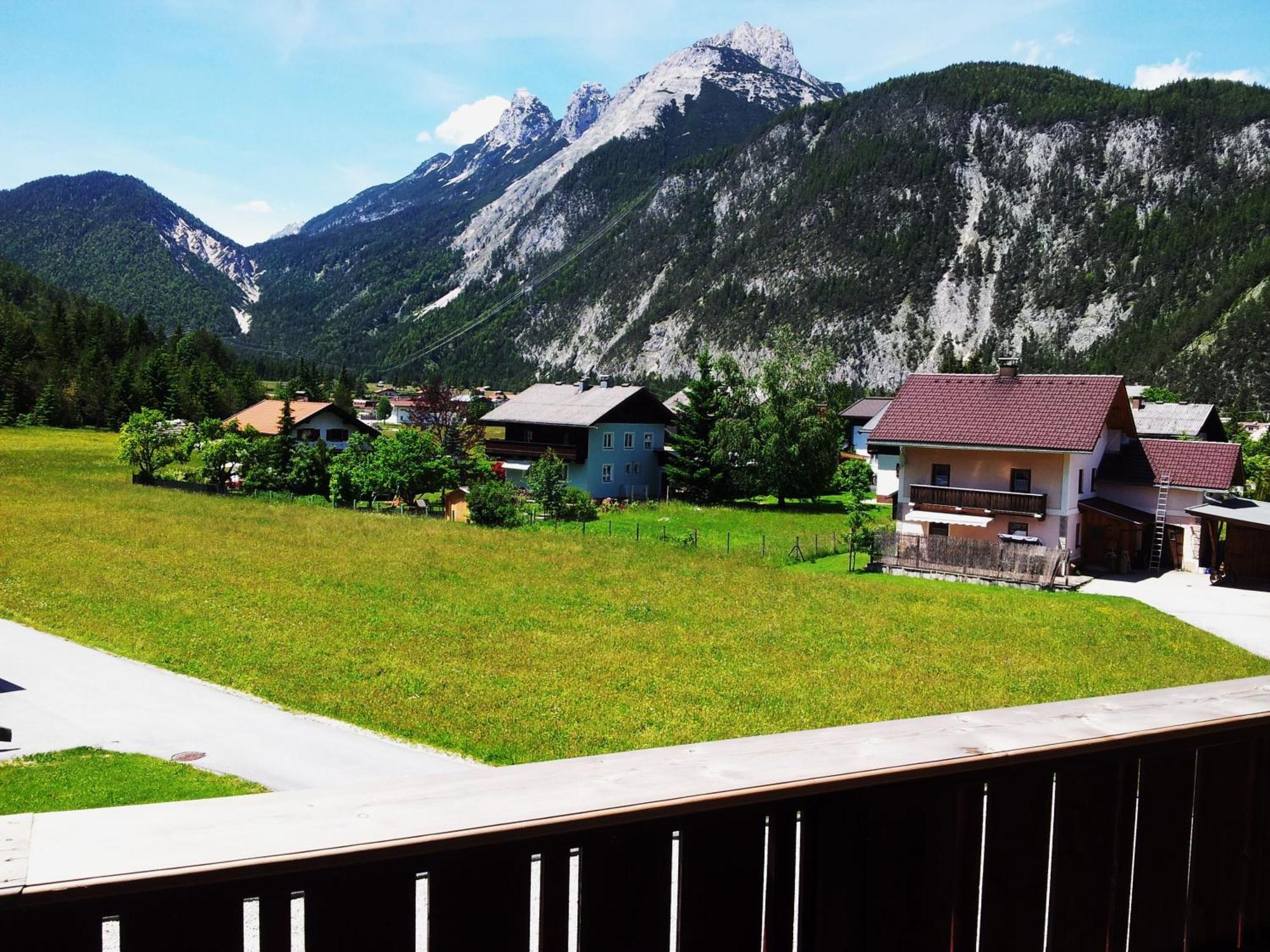 Pension Arnspitze Scharnitz Exteriér fotografie